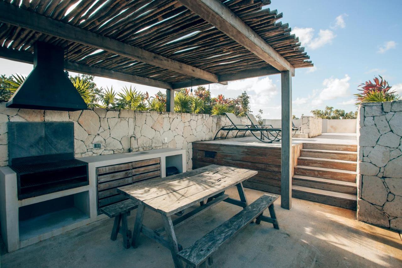 Vida Boho Apart 3 With Special Fee To Access Hotel Bardo 图卢姆 外观 照片