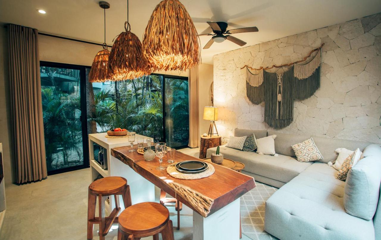 Vida Boho Apart 3 With Special Fee To Access Hotel Bardo 图卢姆 外观 照片